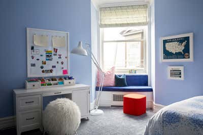 Modern Transitional Apartment Children's Room. Central Park West Penthouse by Liza Kuhn Interiors.