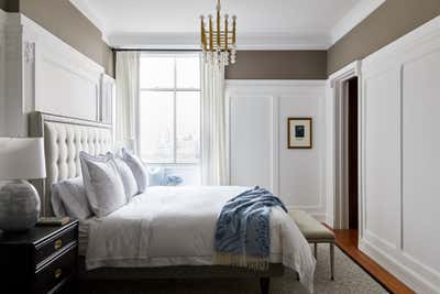  Transitional Traditional Apartment Bedroom. Central Park West Penthouse by Liza Kuhn Interiors.