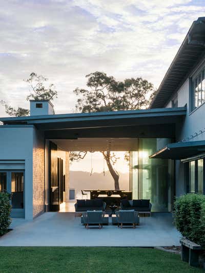  Coastal Eclectic Family Home Exterior. Sydney Contemporary Perch by Dylan Farrell Design.