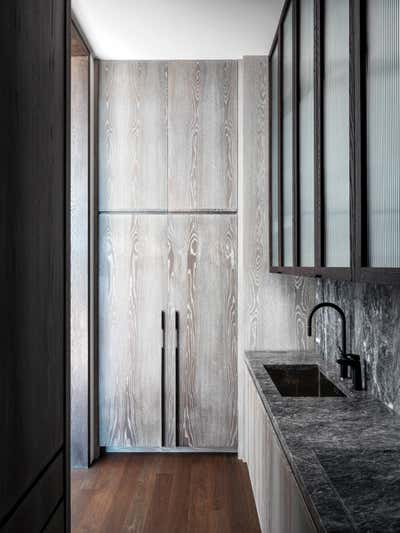  Contemporary Eclectic Family Home Kitchen. Sydney Contemporary Perch by Dylan Farrell Design.