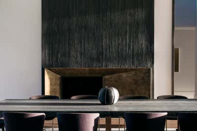  Coastal Family Home Dining Room. Sydney Contemporary Perch by Dylan Farrell Design.