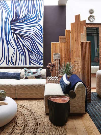  Mid-Century Modern Eclectic Retail Living Room. At Home with Themes & Variations by Hubert Zandberg Interiors.