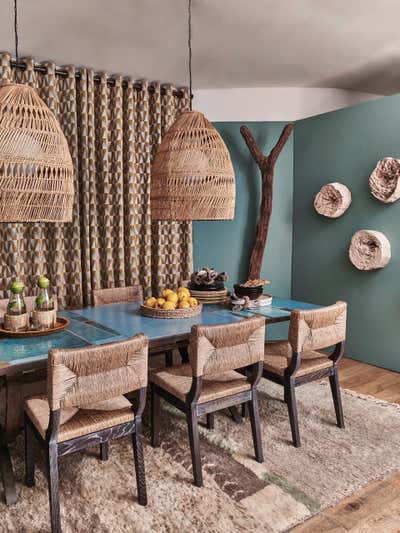  Craftsman Dining Room. At Home with Themes & Variations by Hubert Zandberg Interiors.