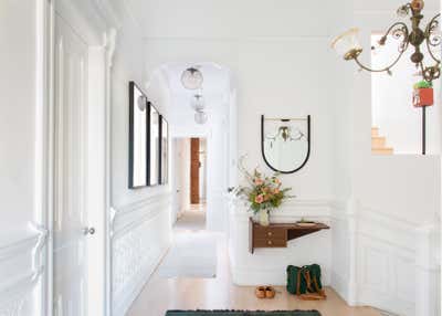  Modern Victorian Bachelor Pad Entry and Hall. Moody Mission Victorian by Regan Baker Design.