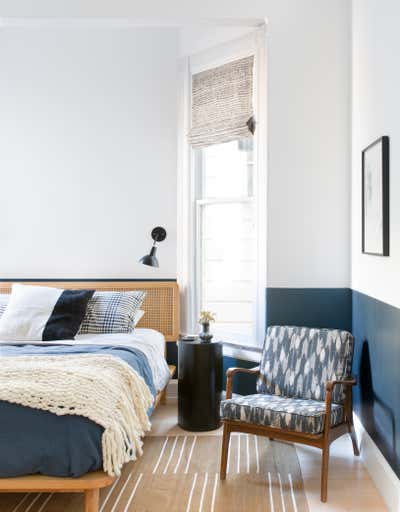  Contemporary Bachelor Pad Bedroom. Moody Mission Victorian by Regan Baker Design.