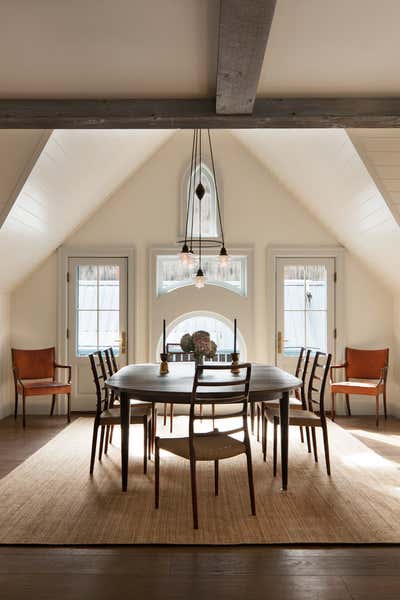  Scandinavian Country Country House Dining Room. Mountain Town, Colorado by Kimille Taylor Inc.