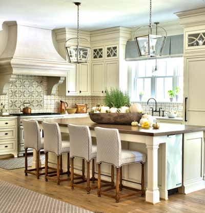  English Country Family Home Kitchen. Richmond, VA | Meadows by Bridget Beari Designs.