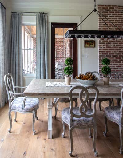  English Country Family Home Kitchen. Richmond, VA | Meadows by Bridget Beari Designs.