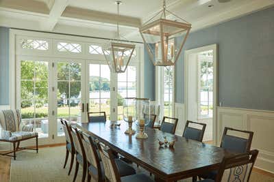  Transitional Family Home Dining Room. Oxford Residence by Purple Cherry Architects.
