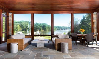  Contemporary Family Home Patio and Deck. Harness Creek Residence by Purple Cherry Architects.