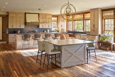  Farmhouse Family Home Kitchen. Homestead Residence by Purple Cherry Architects.