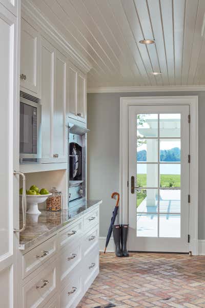 Traditional Pantry. Chesapeake Bay Residence by Purple Cherry Architects.