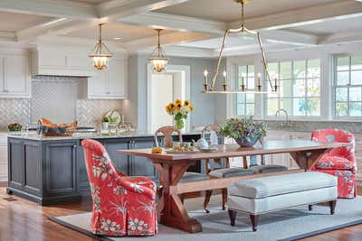  Transitional Family Home Kitchen. Chesapeake Bay Residence by Purple Cherry Architects.