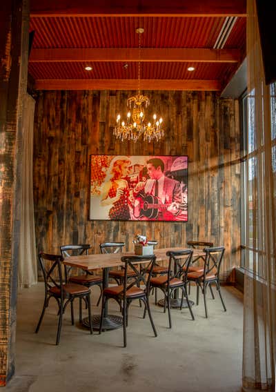  Western Restaurant Bar and Game Room. Six String Grill & Stage by Assembly Design Studio.