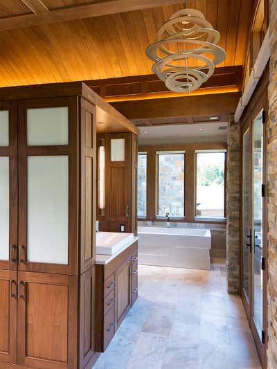  Contemporary Family Home Bathroom. Harness Creek Residence by Purple Cherry Architects.