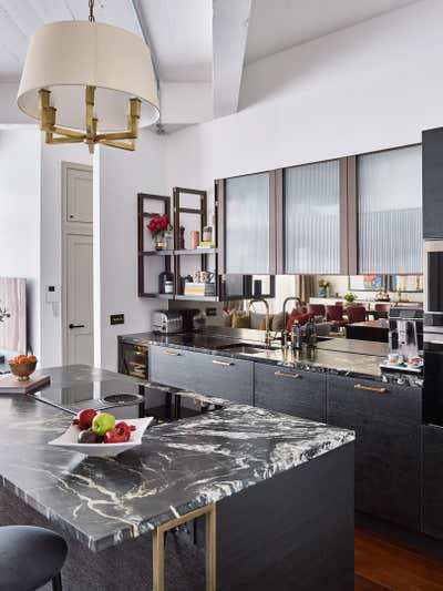  Contemporary Modern Bachelor Pad Kitchen. Lofty Ambitions - London Bachelor Pad by Studio L London.