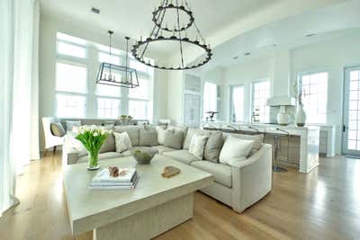 Beach Style Beach House Living Room. Alys Beach, Florida by Bridget Beari Designs.