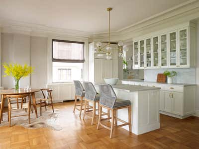  Transitional Apartment Kitchen. Upper West Side Apartment by Level Eleven Studio.