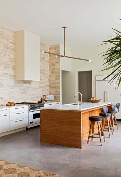  Mid-Century Modern Family Home Kitchen. Country Club Drive by Angie Hranowsky.