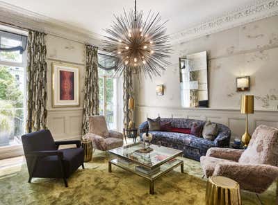  Eclectic Living Room. Seventies Revisited - London Town House by Studio L London.