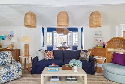  Coastal Beach House Living Room. Sullivans Island by Kevin Isbell Interiors.