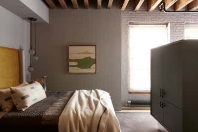  Industrial Apartment Bedroom. FRANKLIN STREET by Dumais ID.