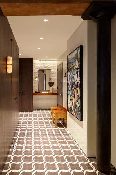  Contemporary Modern Apartment Entry and Hall. FRANKLIN STREET by Dumais ID.
