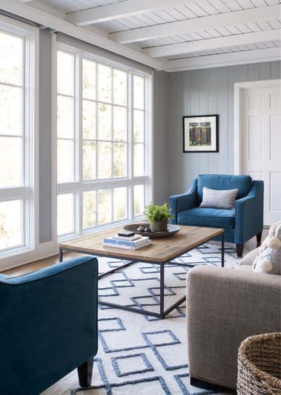  Cottage Living Room. Pinecrest by Clemons Design Co..