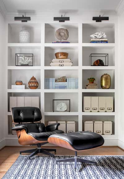 Transitional Office and Study. Mt. Vernon by Clemons Design Co..