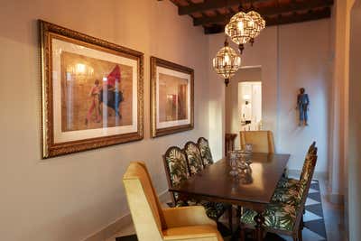  Tropical Dining Room. Old San Juan Restoration  by Fernando Rodriguez Studio.