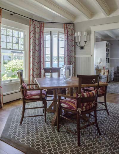  Vacation Home Dining Room. Harbor Springs Contemporary Cottage by Tom Stringer Design Partners.