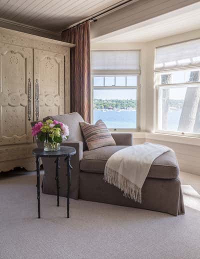  Vacation Home Bedroom. Harbor Springs Contemporary Cottage by Tom Stringer Design Partners.