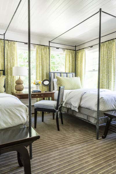  Cottage Vacation Home Bedroom. Harbor Springs Contemporary Cottage by Tom Stringer Design Partners.