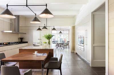  Eclectic Family Home Kitchen. MERRICK by Huntley & Company.