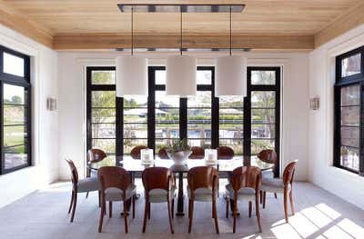  Eclectic Beach House Dining Room. Ocean Road #1 by Stephens Design Group, Inc..