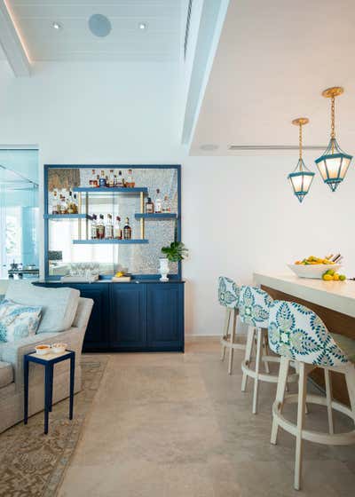 Tropical Coastal Family Home Kitchen. Coastal Living by Fernando Rodriguez Studio.