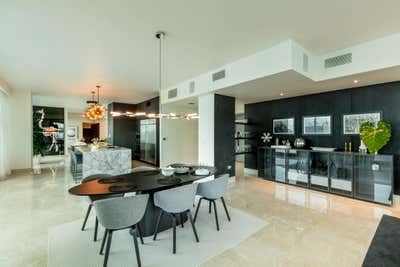  Contemporary Apartment Dining Room. Penthouse Leisure by Fernando Rodriguez Studio.