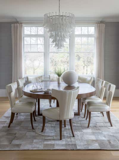 Contemporary Beach House Dining Room. Shore Road by Michael Garvey Interiors.