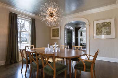  Contemporary Family Home Dining Room. Willow Road by Michael Garvey Interiors.