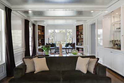  Art Deco Bohemian Family Home Living Room. Willow Road by Michael Garvey Interiors.