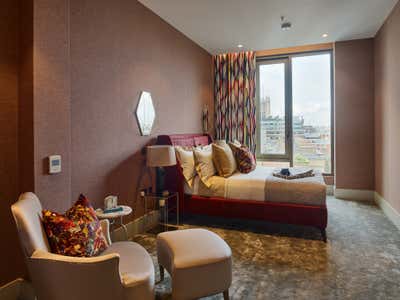 Bohemian Bedroom. Tribal Influences - New York Loft Style Apartment by Studio L London.