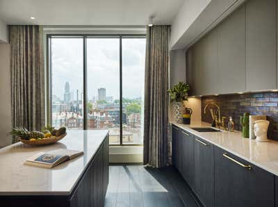  Contemporary Apartment Kitchen. Tribal Influences - New York Loft Style Apartment by Studio L London.