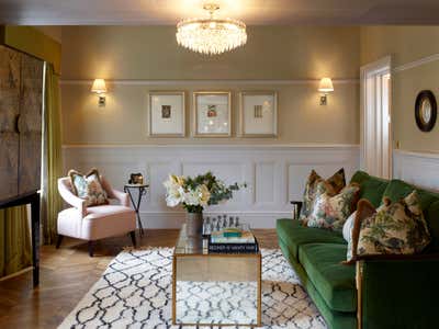  British Colonial Living Room. British Colonial - Notting Hill apartment by Studio L London.