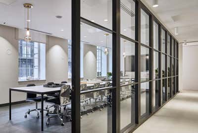 Contemporary Office and Study. London Office by Studio L London.