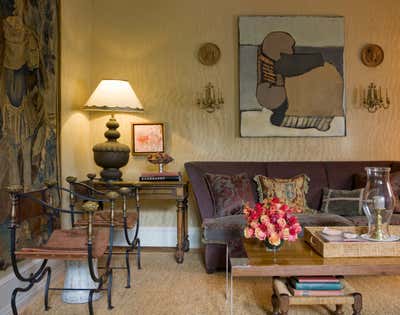 Traditional Apartment Living Room. Jewel-Box Apartment by Solis Betancourt & Sherrill.