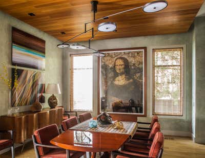  Mid-Century Modern Contemporary Family Home Dining Room. Mid-Century Modern Inspired Home by Solis Betancourt & Sherrill.