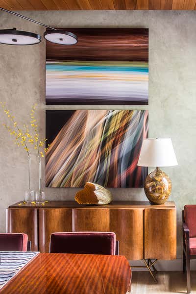  Contemporary Family Home Dining Room. Mid-Century Modern Inspired Home by Solis Betancourt & Sherrill.