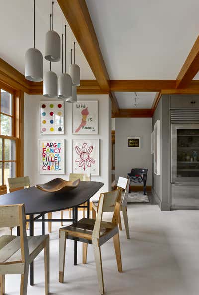 Eclectic Beach House Kitchen. Wainscott Main by Stephens Design Group, Inc..