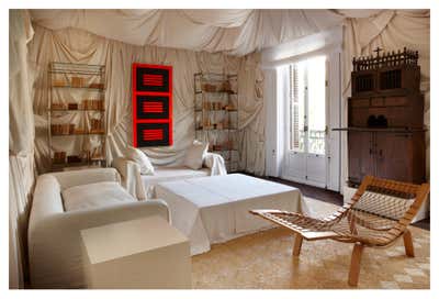  Bohemian Mixed Use Living Room. Linving Room Entente by Casa Muñoz.