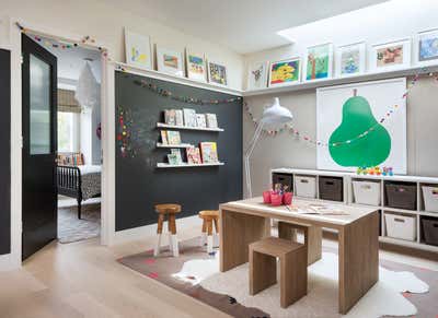Eclectic Children's Room. Urban Townhouse by Koo de Kir.